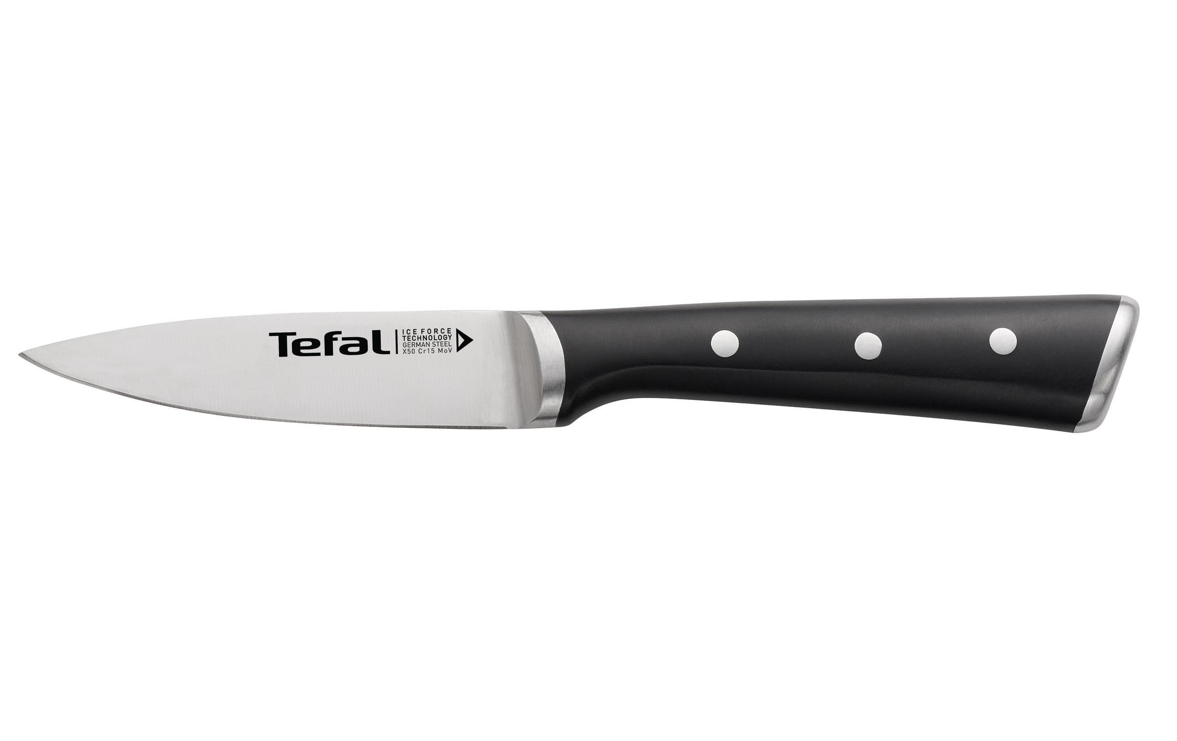 Tefal Messerblock »Ingenio Ice Force Schwarz« Herkunftsland China, Holzart Gummibaum