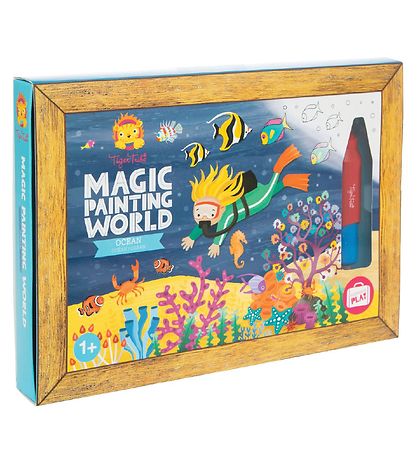 Tiger Tribe Farves?t - Magic Painting WoRød - Ocean