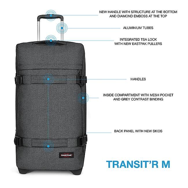 EASTPAK - VALISE TRANSIT'R M
