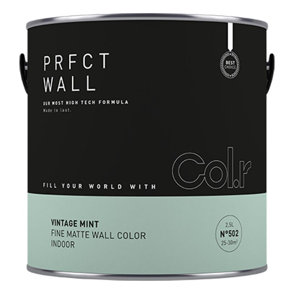 VEGGMALING COL.R PRFCT WALL NO.502 VINTAGE MINT 2,5L