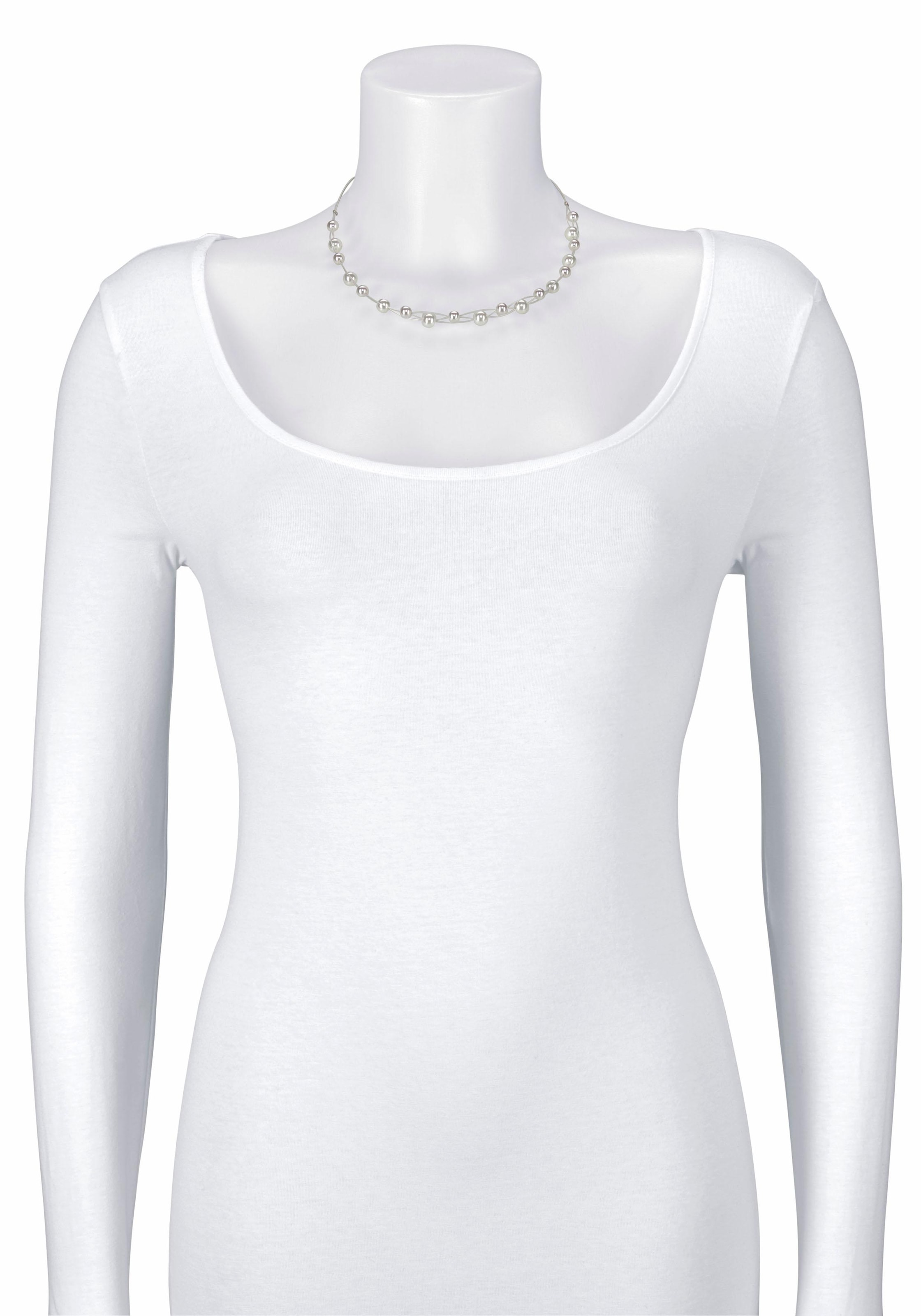Firetti Collier »Drahtcollier, 3 reihig« mit Glasperle