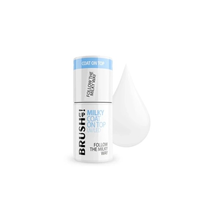 BrushUp! Milky Coat on Top mleczny Top hybrid Follow The Milky Way 5 g