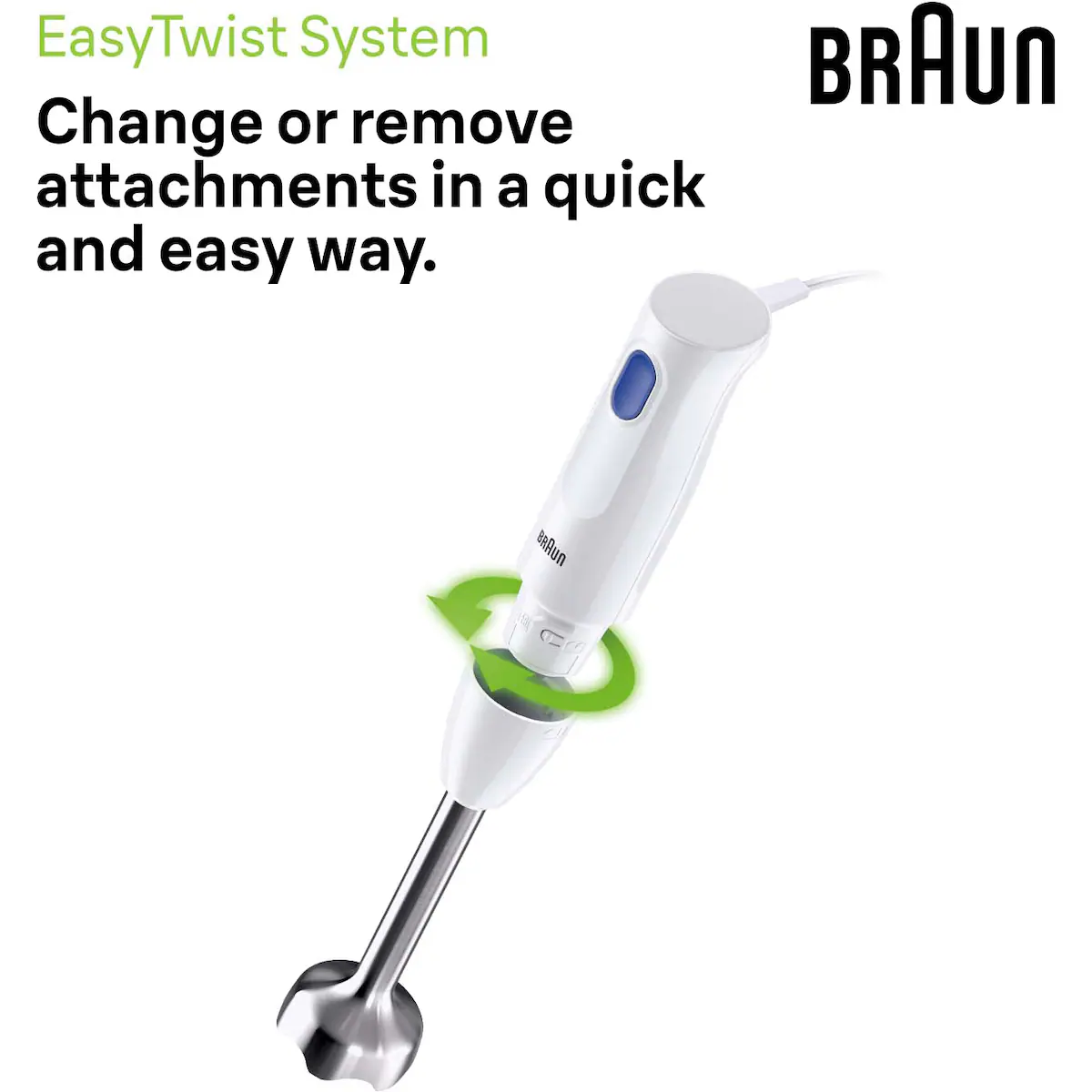 Braun Multiquick 1 Stavmikser MQ10202M