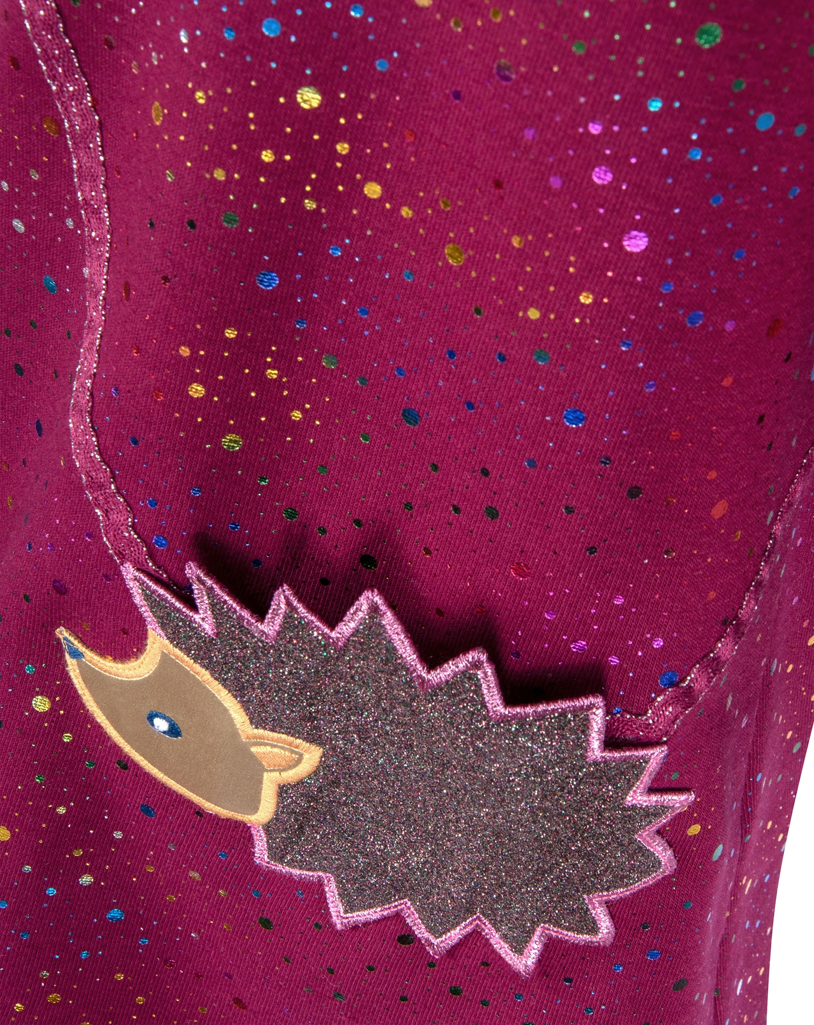 Langarmkleid GLIMMER in berry