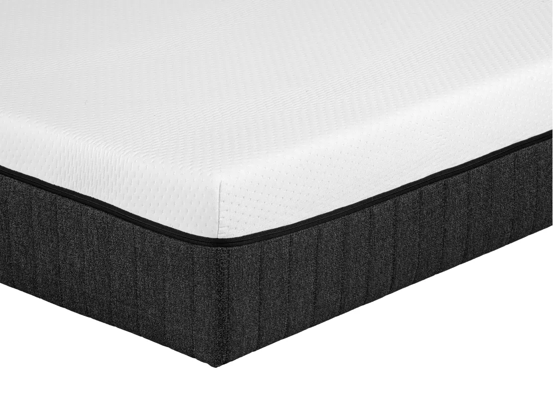 Ensemble 160 x 200 cm sommier coffre blanc + matelas ressorts ensachés 5 zones ép.21cm - CIDORA de YSMÉE