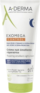 A-DERMA Exomega Control Nachtcreme, 200 ml