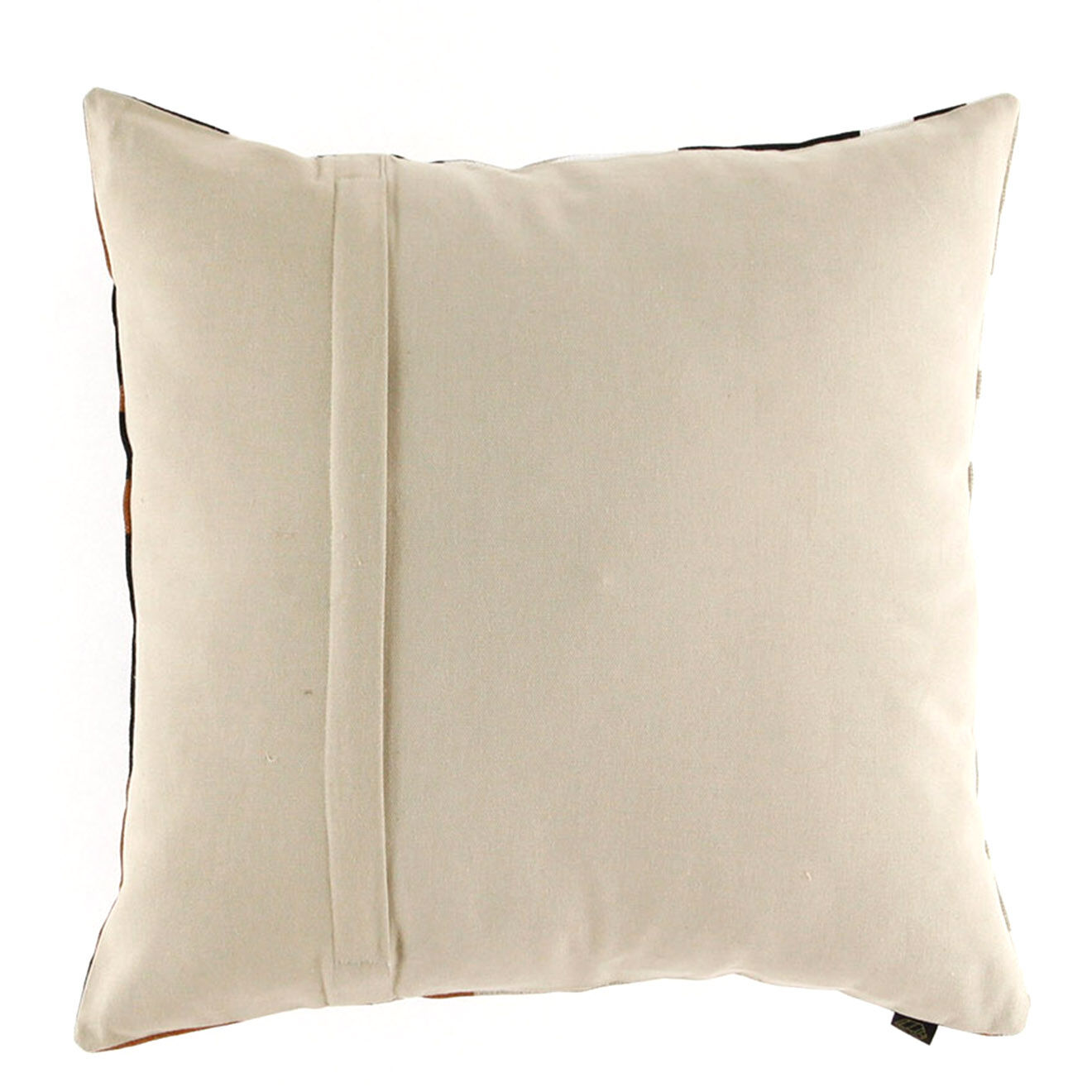 Haomy Housse de coussin en Lin & Coton Cork caramel - 45x45 cm