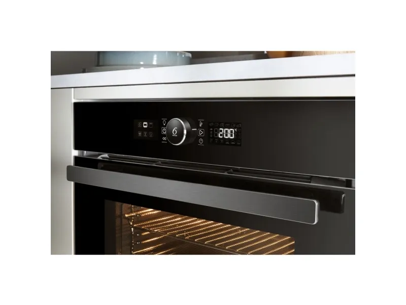 Whirlpool AKZ 6230 NB - Ovn - til indbygning - niche - bredde: 56 cm - dybde: 55 cm - højde: 60 cm - med selv-rengøring - Klasse A  - sort