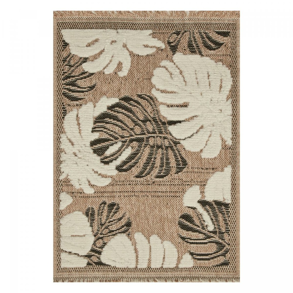 Tapis extérieur noir 200x290 cm