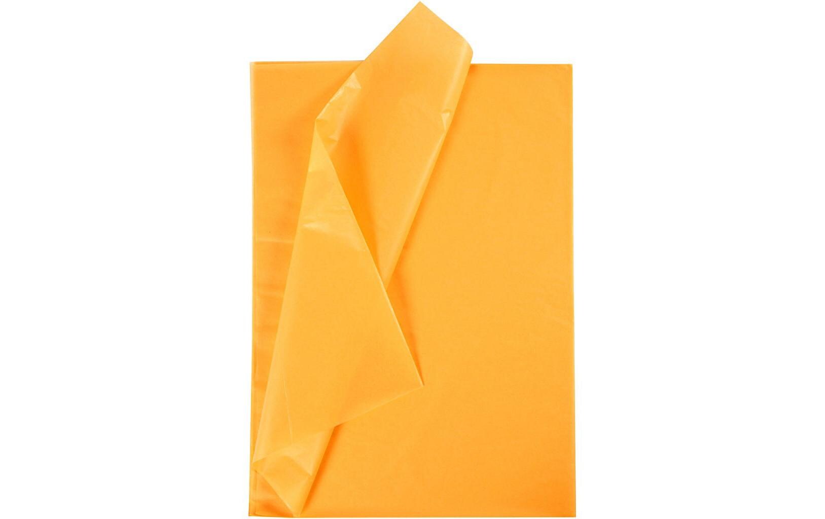 Seidenpapier 50 x 70 cm, 25 Blatt, GelbSeidenpapier 25 Blatt