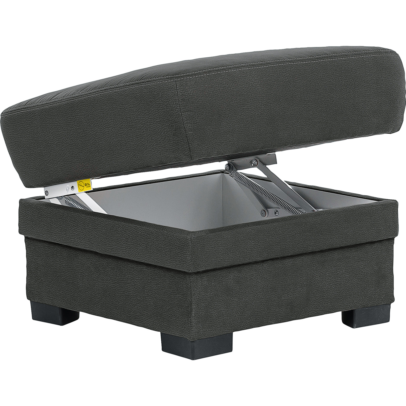 Hocker Mandela Stoff Fuego Steel