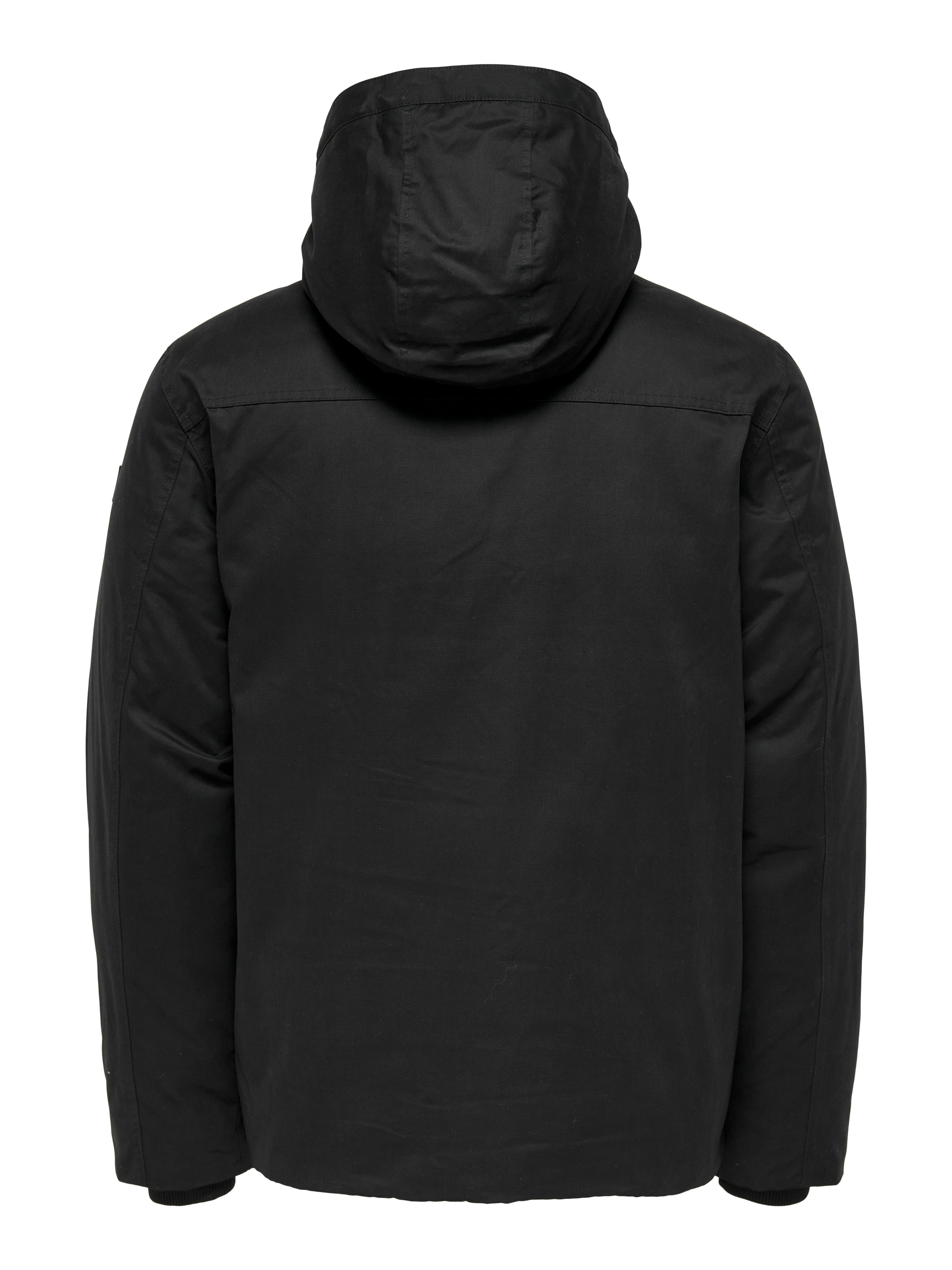 ONSCEDRIC Langer Parka Black