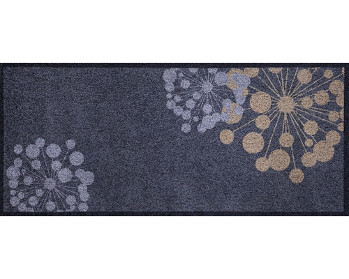 Vuilopvangende loper Create Three Paardenbloem antraciet 66x150 cm