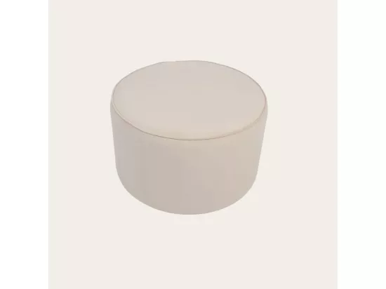 Puff tapissée tapissé Beige 70x42