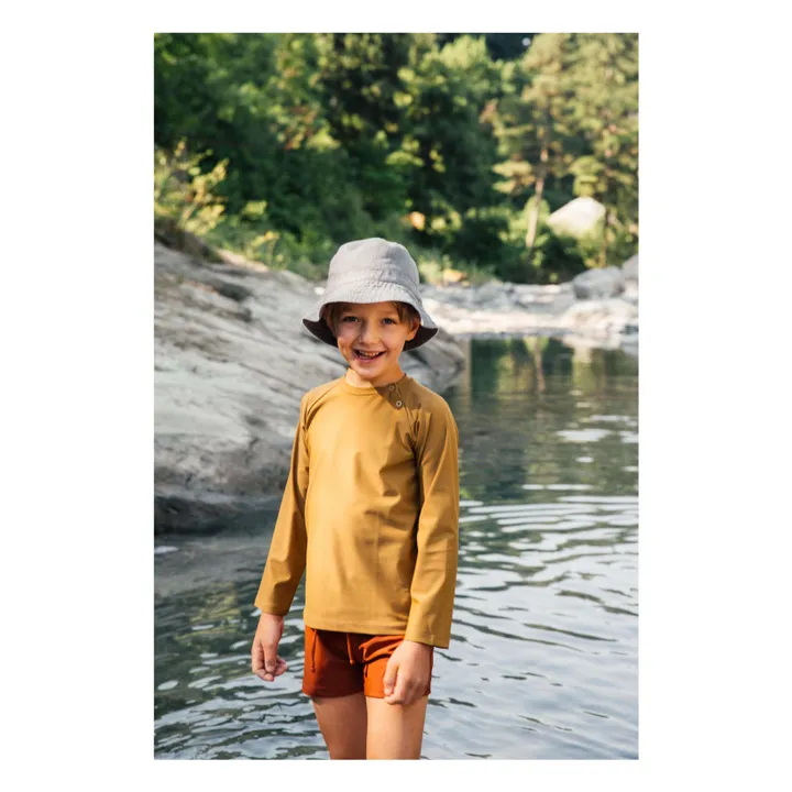 Matona Short de Bain Fibres Recyclées | Rouge brique
