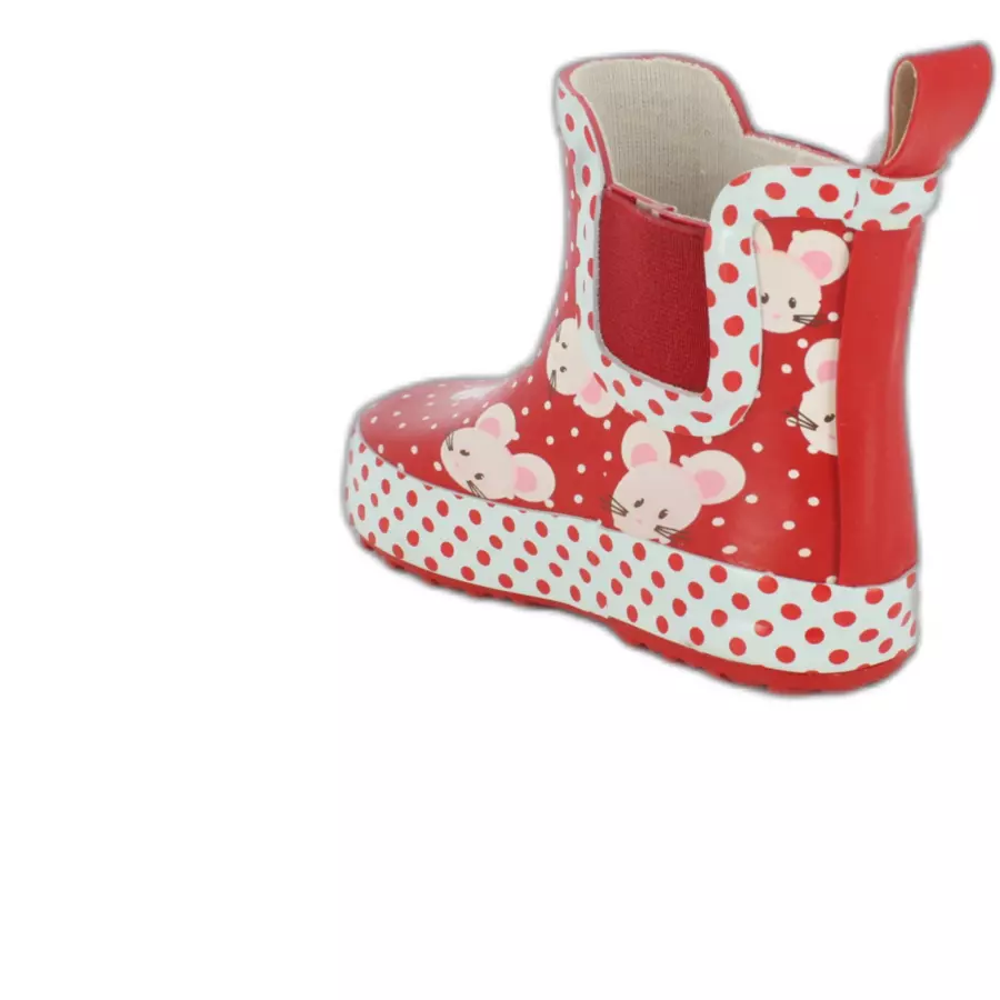 Beck Gummistiefel Mäuschen rot