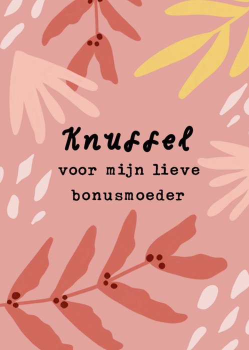 Greetz | Moederdagkaart | knuffel | bonusmoeder