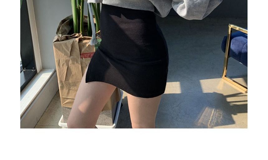 Coris - Effen cropped hoodie met rits