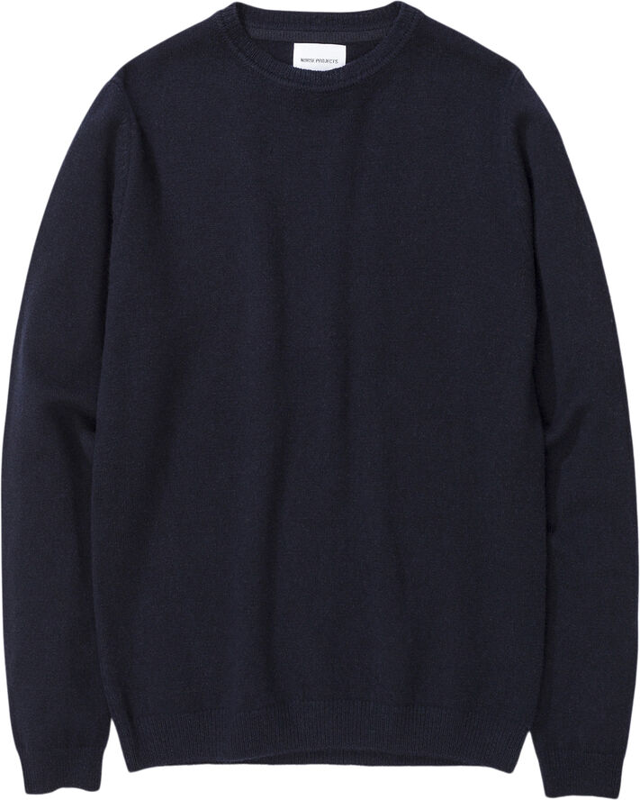 Norse Projects Sigfred Lambswool Blå