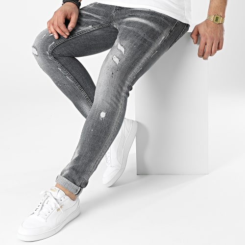 Jean Skinny 679 Gris Anthracite