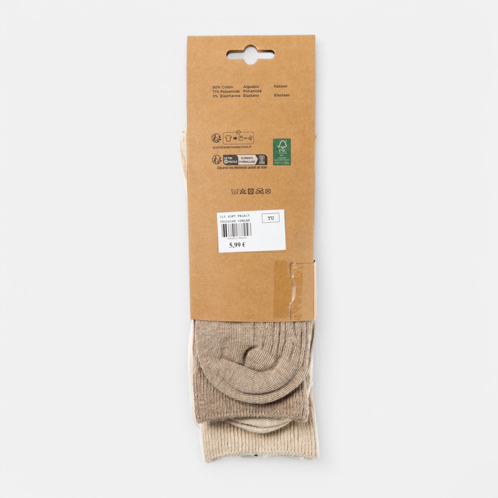 Chaussettes Femme blanc