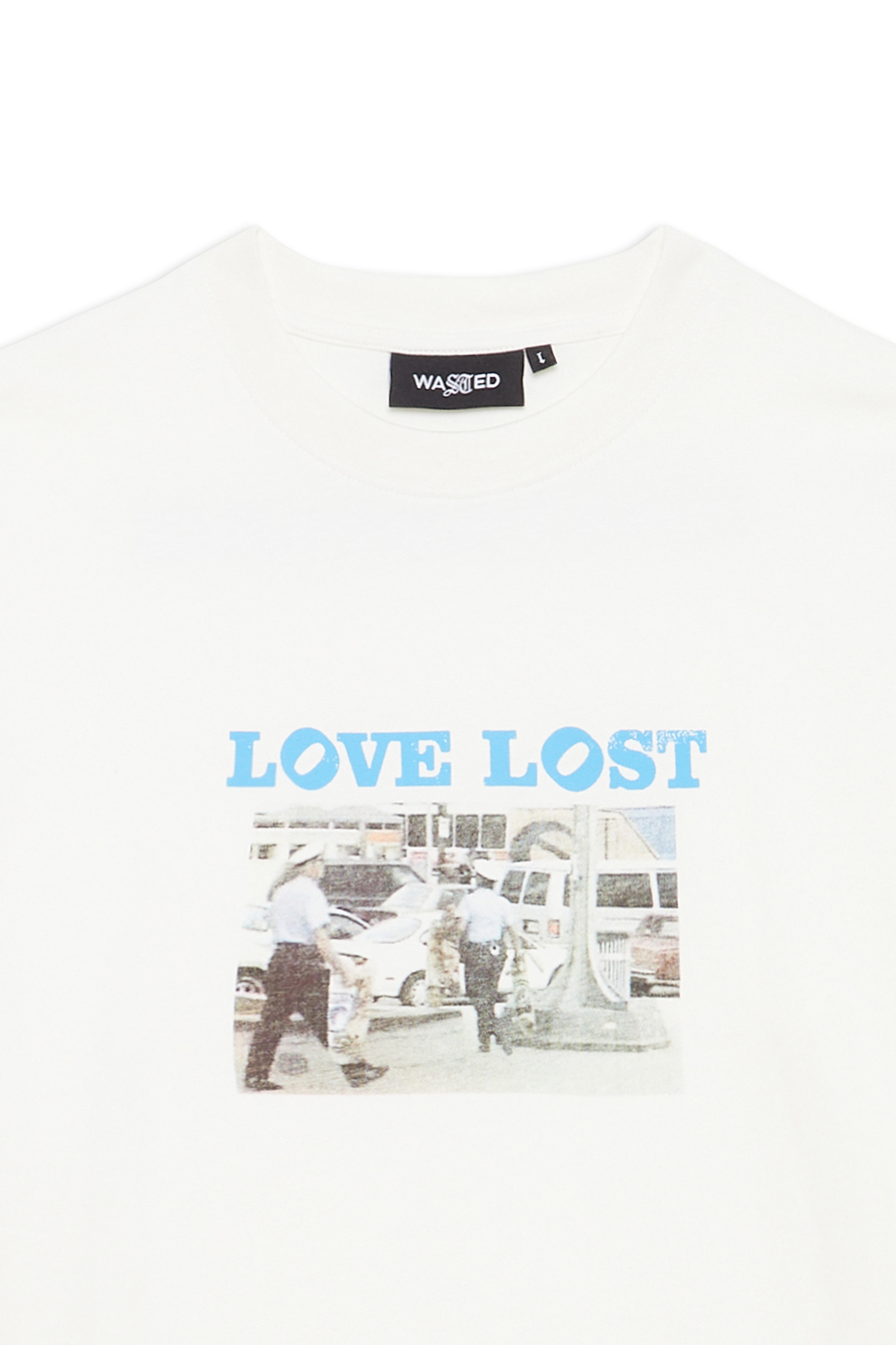 WASTED T-shirt LOVE LOST Beige