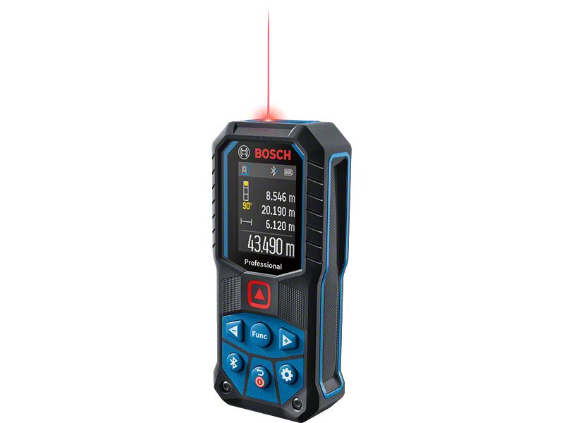 Bosch Professional Laserempfänger GLM 50-27 C Laser-Entfernungsmesser für raue Baustellen
