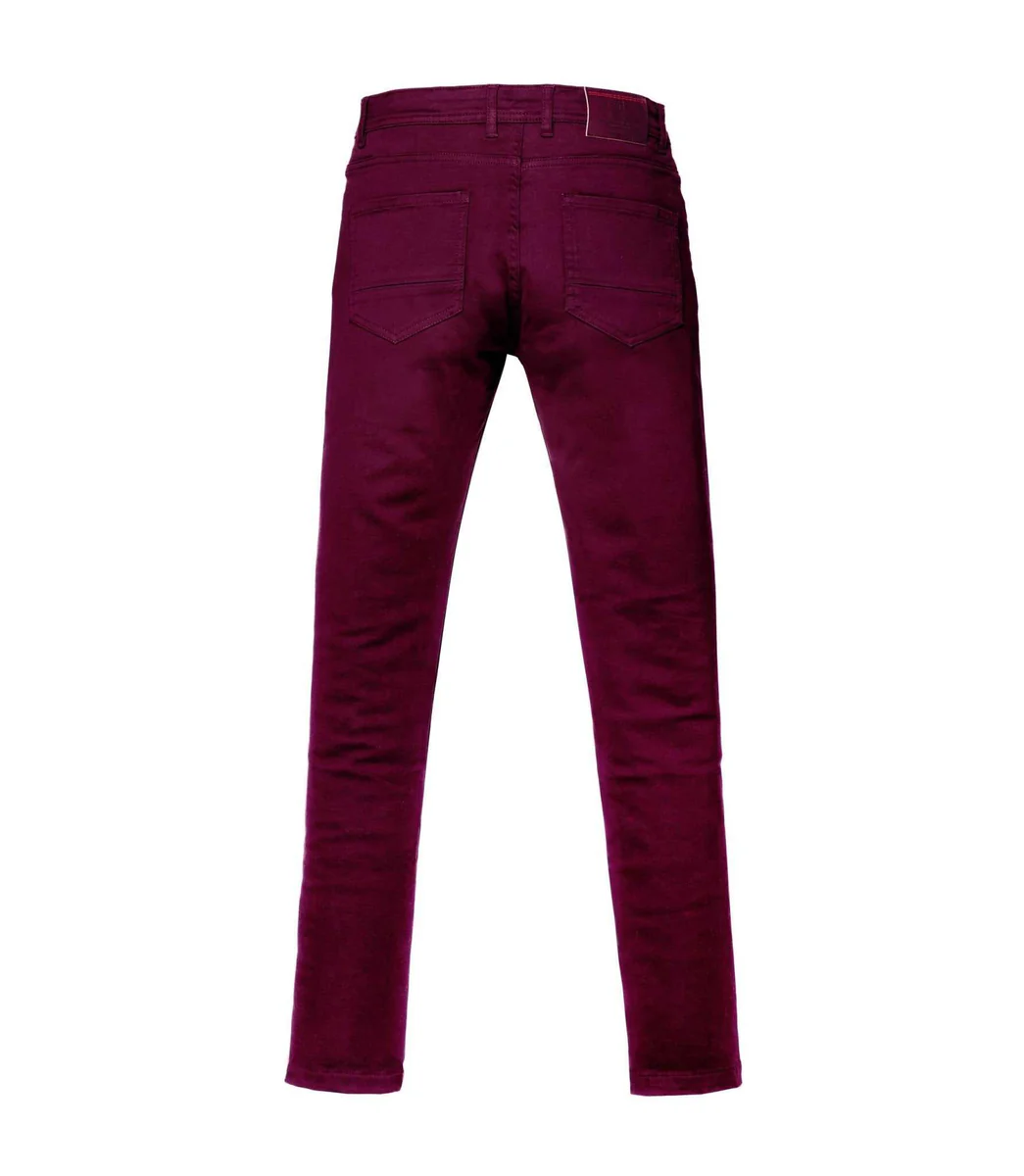 Jean Hydroless stretch bordeaux 