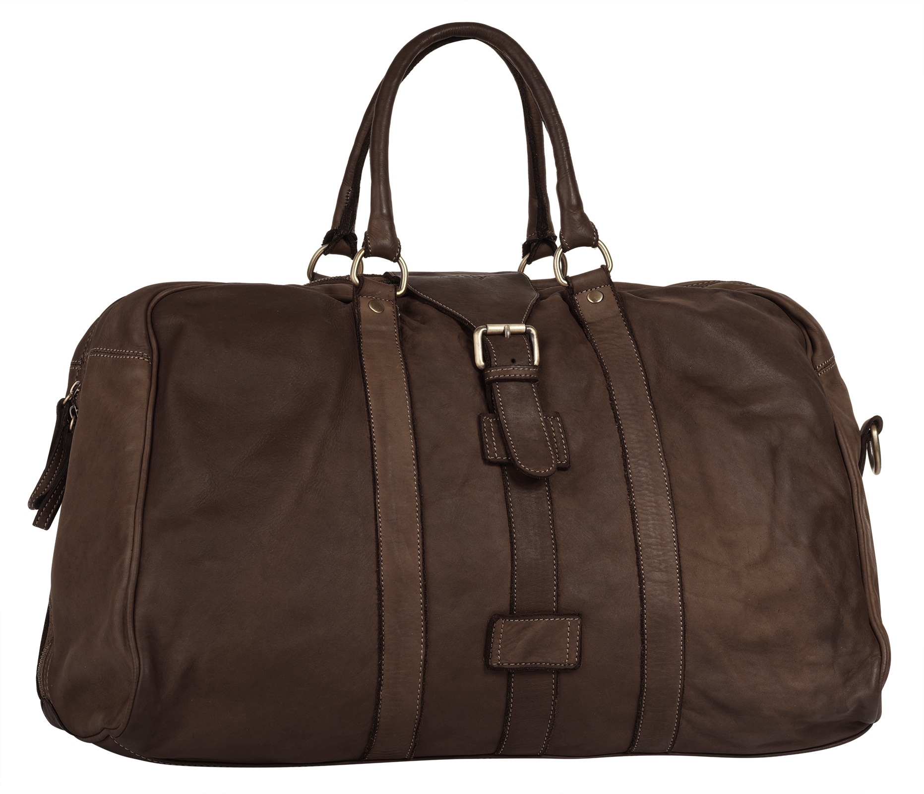 forty° Reisetasche echt Leder, Made in Italy