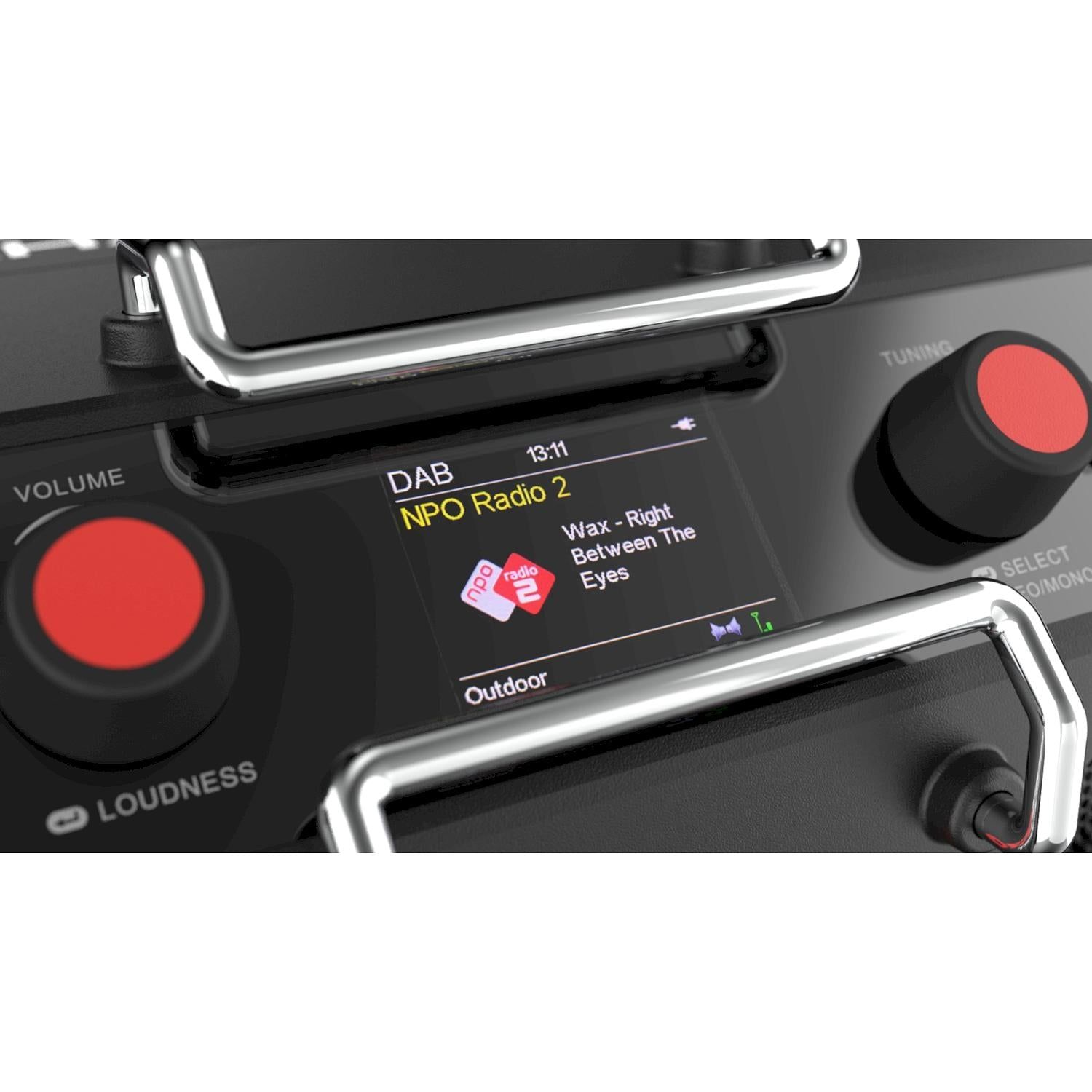 Perfectpro RH4 Rockhart 230V DAB  / FM / Bluetooth / USB (oplader)