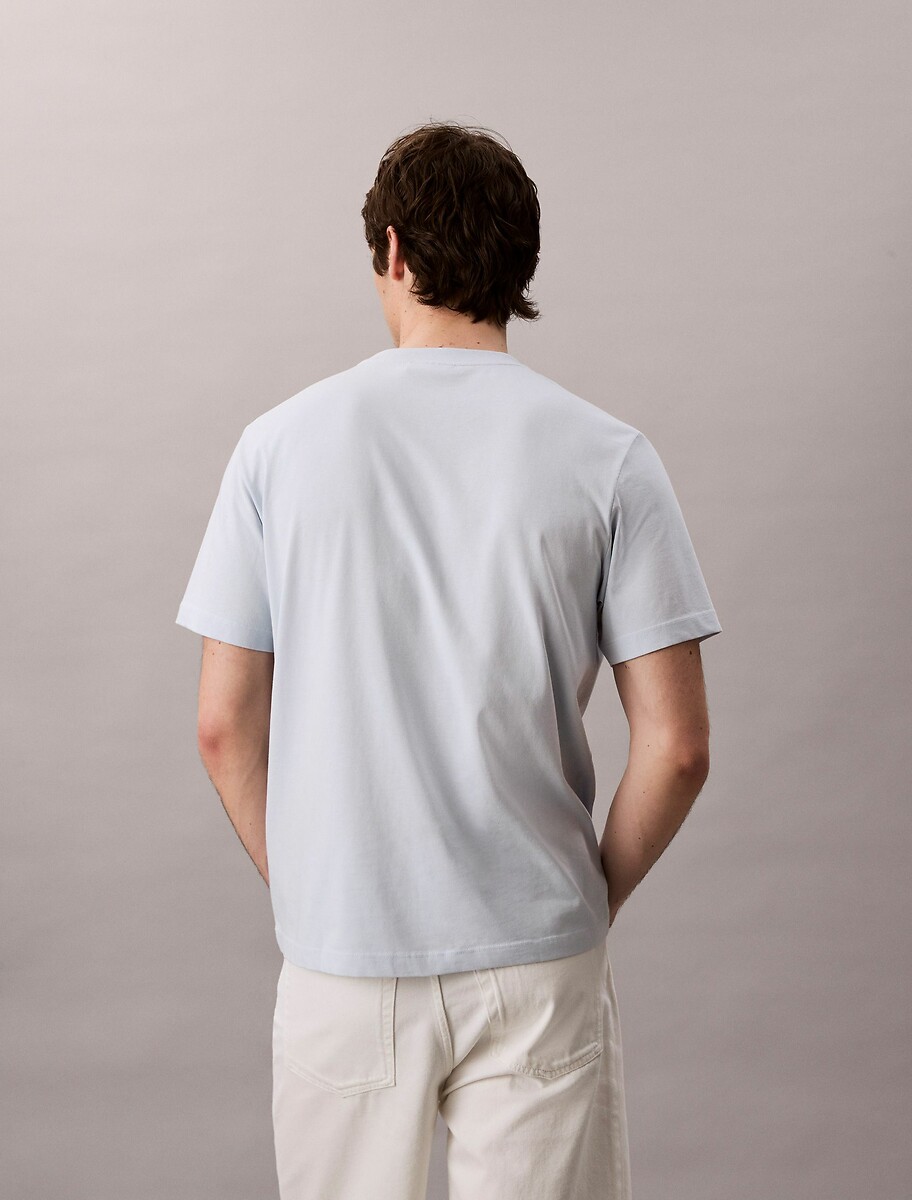 CALVIN KLEIN JEANS<br>Camiseta de manga curta com monograma