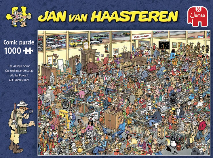 Jan Van Haasteren puslespil JvH The Antique Show