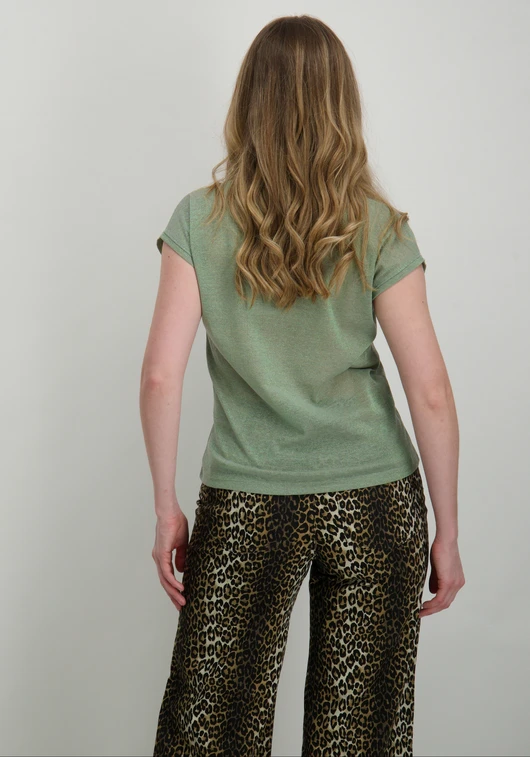 Only T-shirt Silvery lurex 15136069