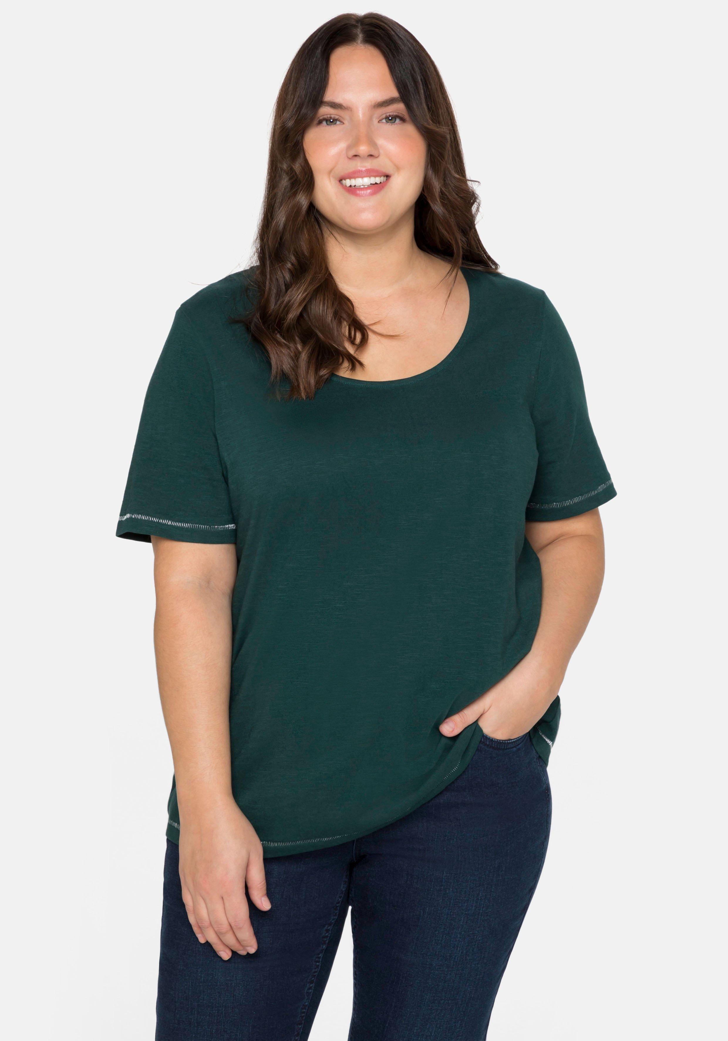 Shirt mit Print hinten auf der Schulter