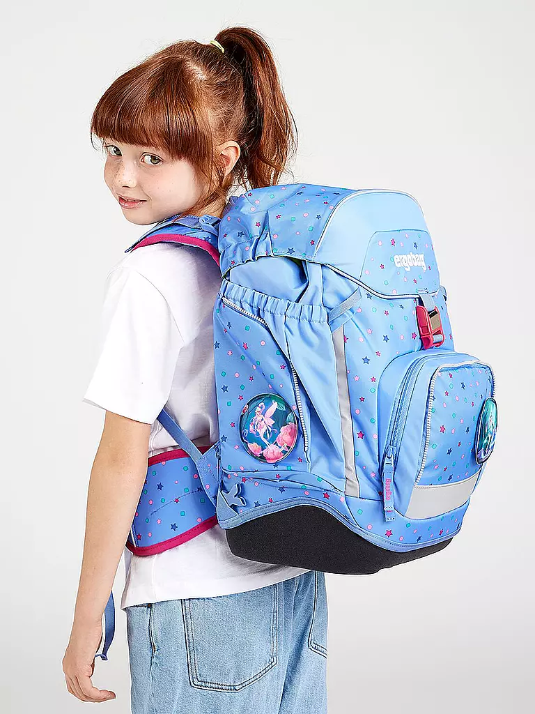 ERGOBAG Schultaschen-Set 6-tlg. Pack - Bärzaubernd lila