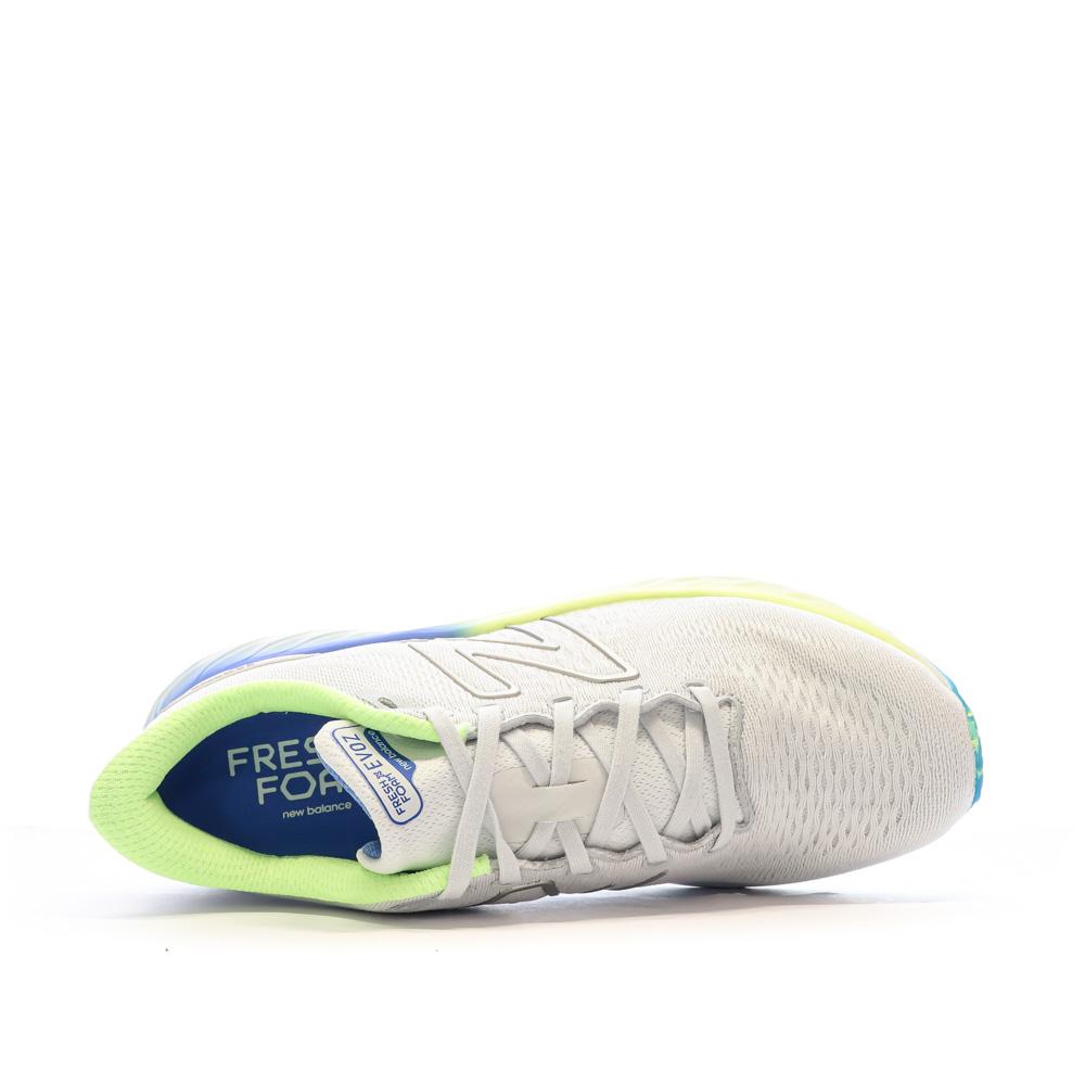 New Balance Chaussures de Running Gris/Vert Homme New Balance EVOZ