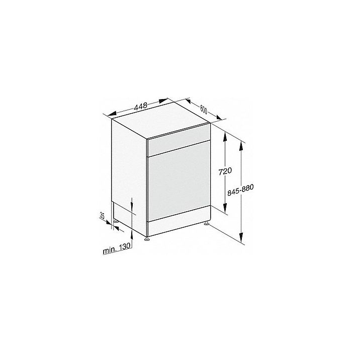 Miele Stand-Geschirrspüler G 5840 SC Brillantweiß