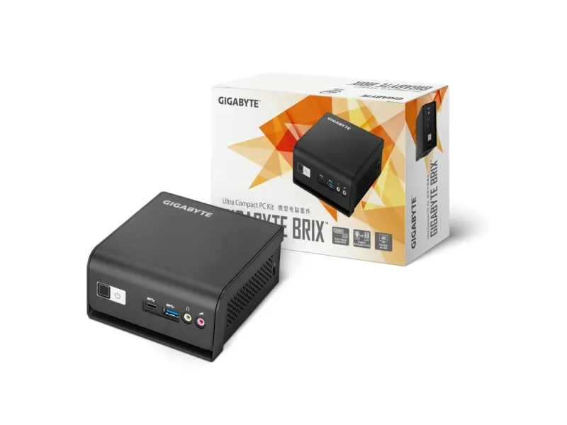 Gigabyte GB-BMCE-4500C (rev. 1.0), Mini PC barebone, Ethernet LAN