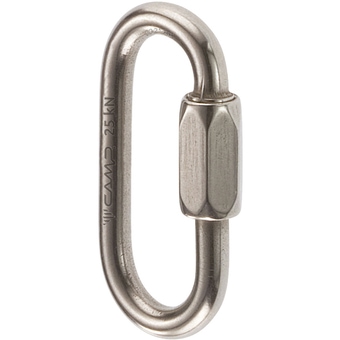 CAMP Oval Mini Link Stainless 5 Mm Schraubkarabiner