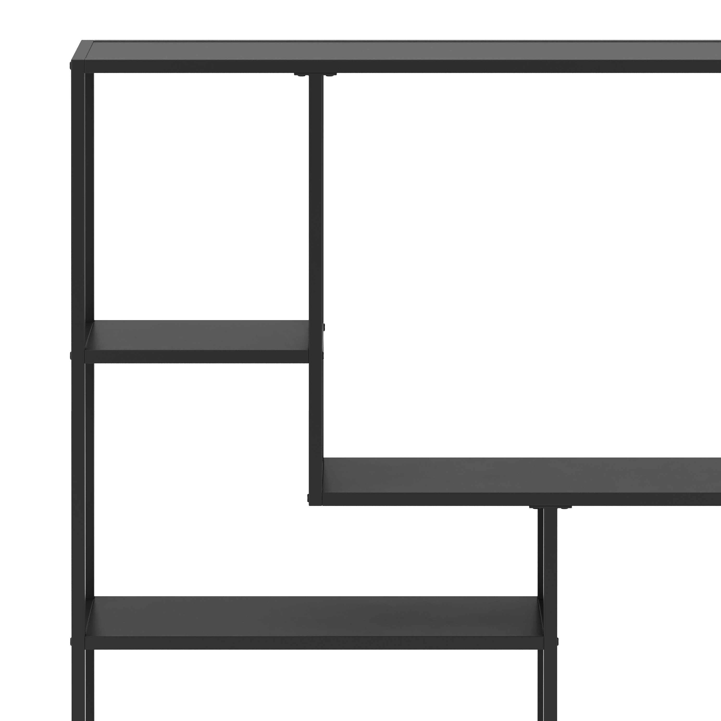 Wandregal Metall NITE 75 x 91 cm schwarz