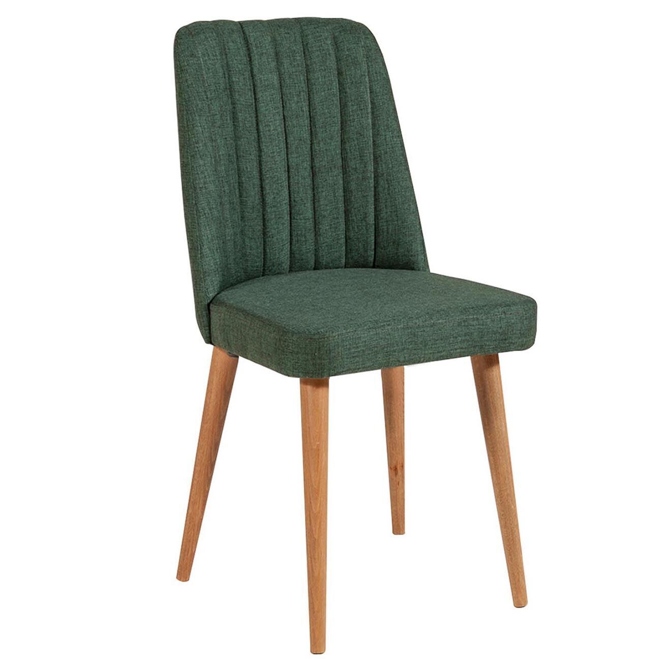Wooden Art Ensemble Table + 4 Chaises Santiago 1070 beige/vert