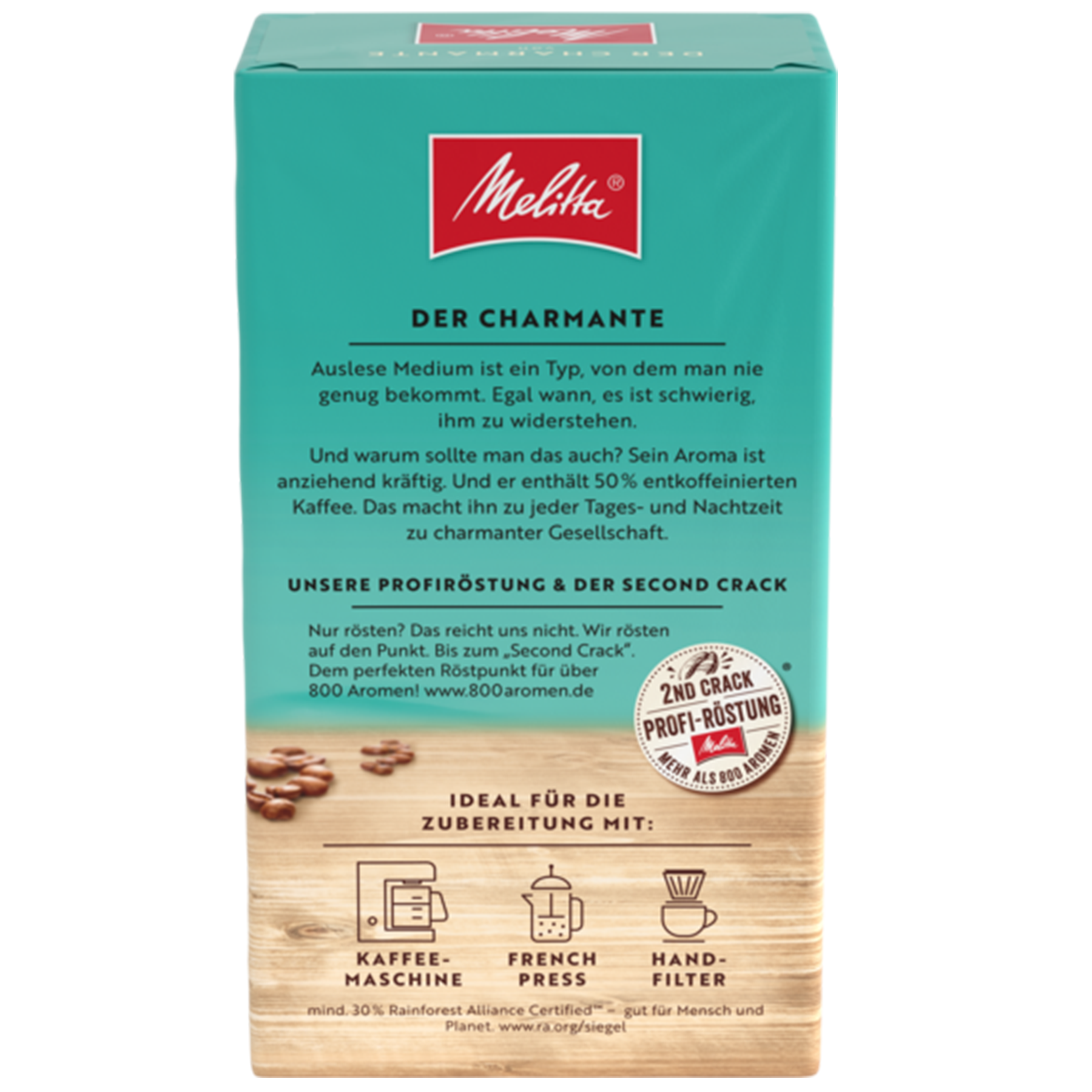 Melitta® Mein Café Dark Roast|Kaffeebohnen 1000g