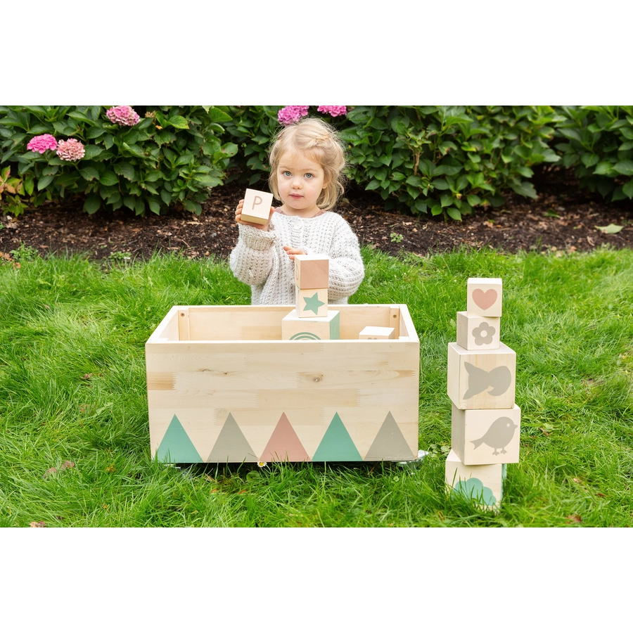 MUDDY BUDDY® Outdoor Spieltruhe Treasure Hunter, natur