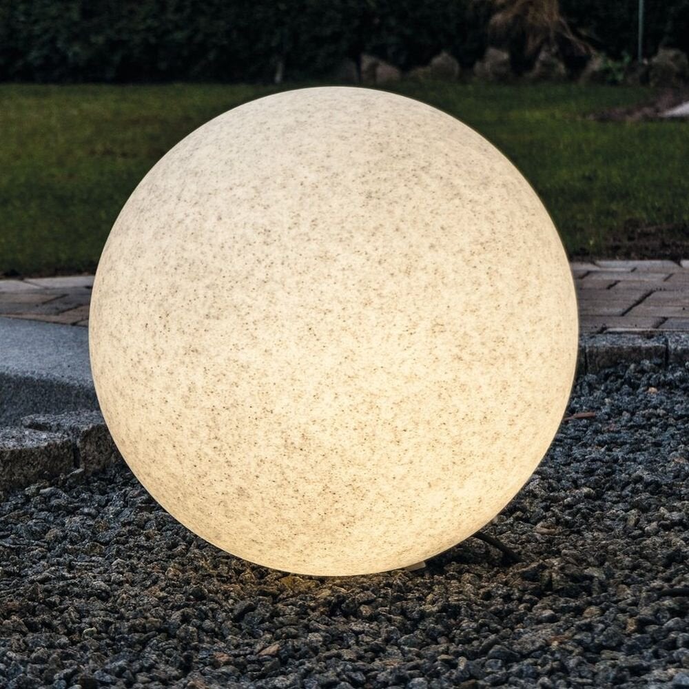 Mundan lichtbol in graniet 400mm E27
