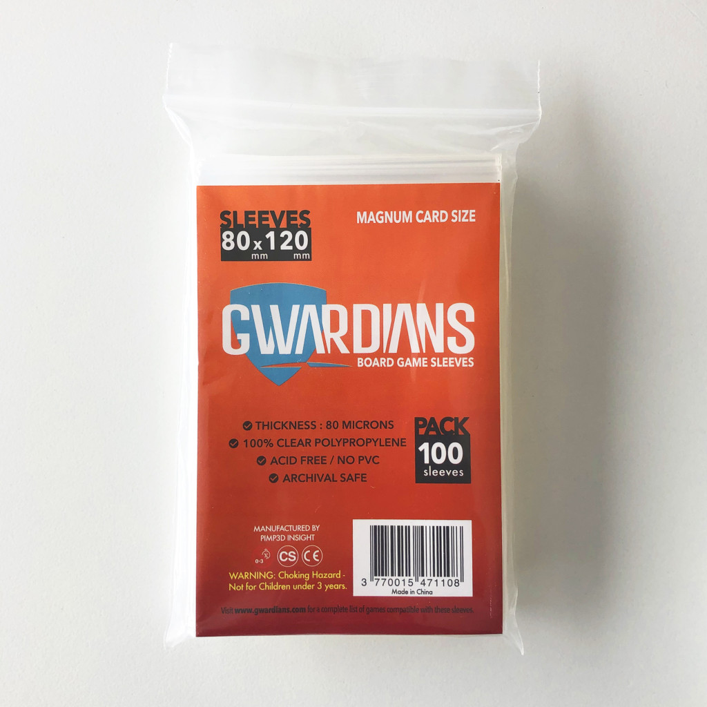 Gwardians Sleeves Premium - 80 x 120mm - 100p