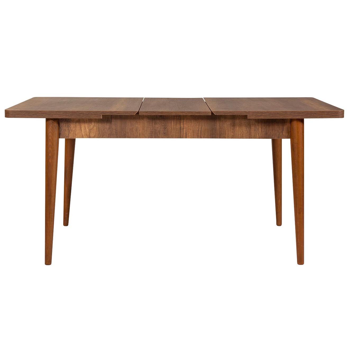 Wooden Art Ensemble Table + 2 Chaises + 1 Banc Vina beige/gris