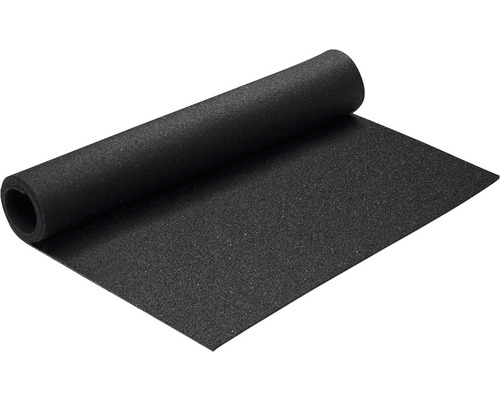 Rubberen loper, rubberen mat, zwart, 60x120 cm