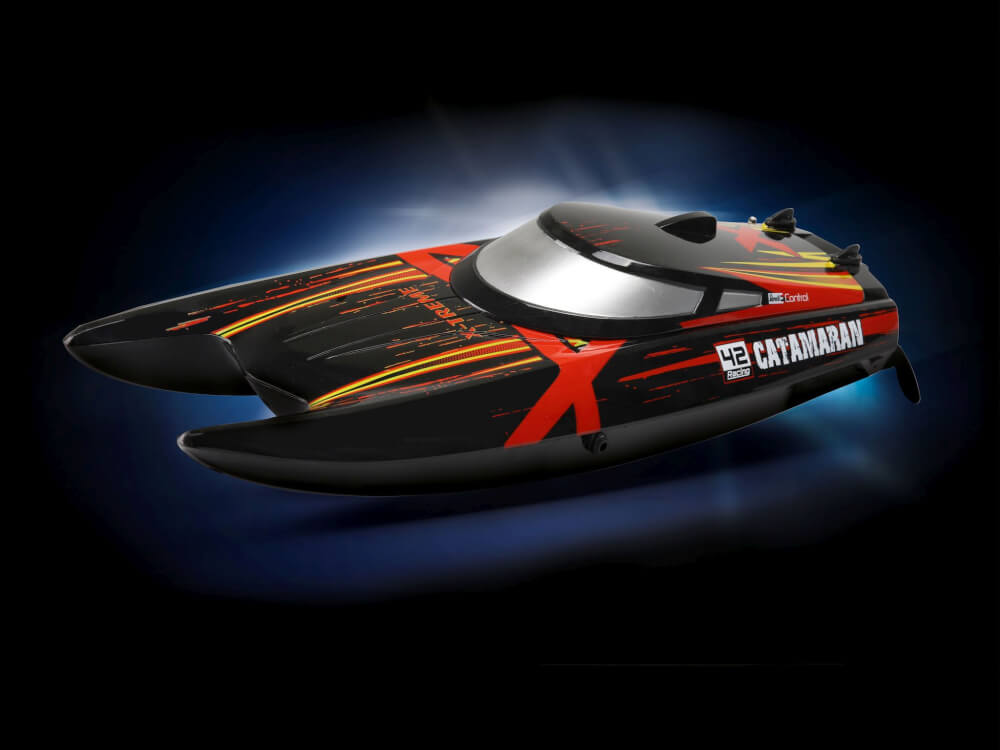 RC X-TREME Boat Catamaran, Revell Control Ferngesteuertes Boot