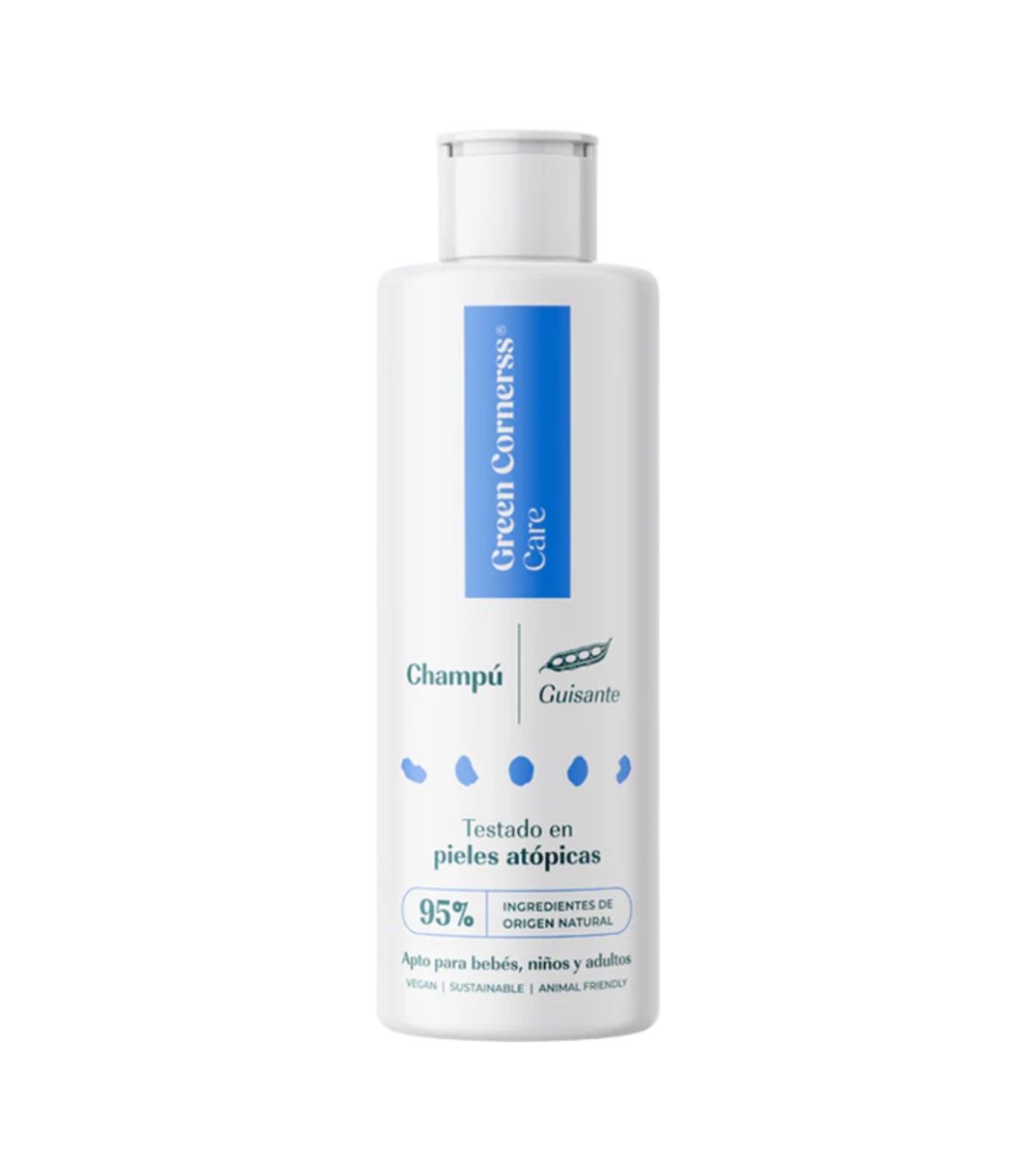 Green Cornerss - Shampoo de Ervilha - Couro Cabeludo Sensível