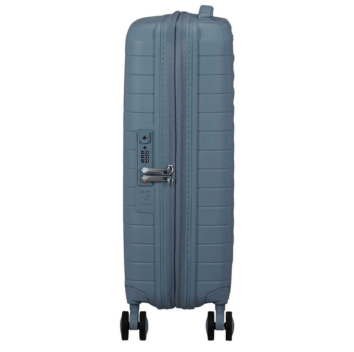 American Tourister Fastforward Spinner 55 EXP Steel Blue